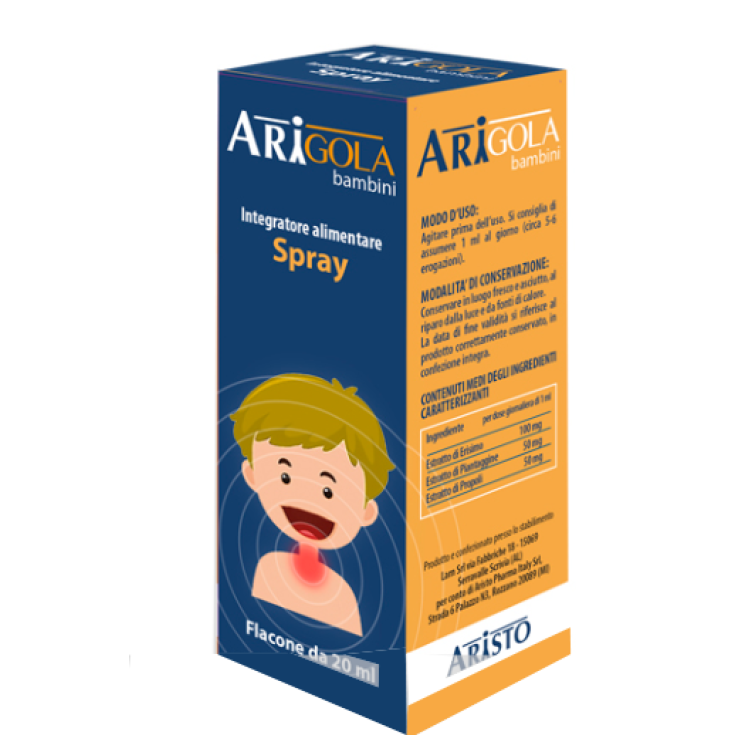 Aristo Arigola Children Food Supplement Spray 20ml