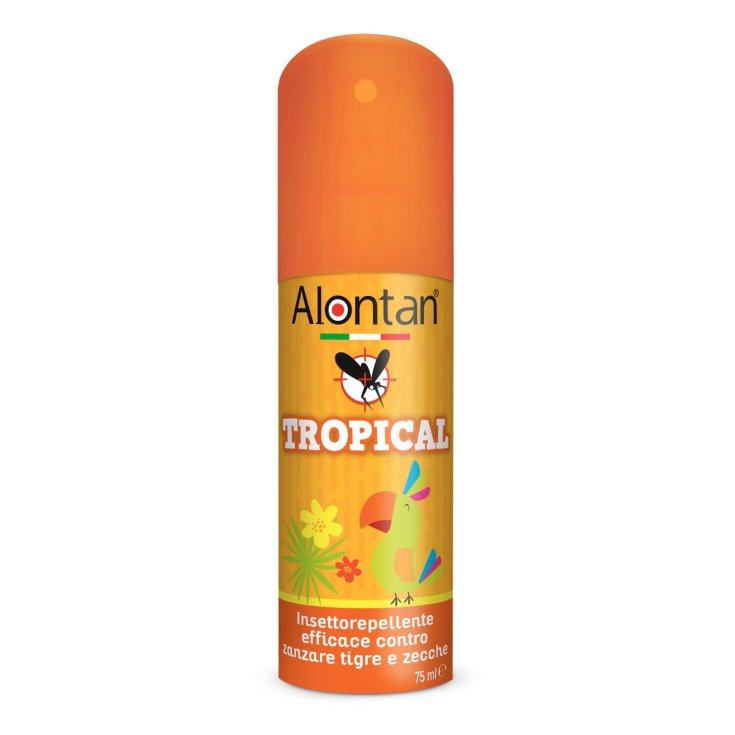 Alontan® Tropical Spray Insect Repellent Effective Against Tiger Mosquitoes And Ticks 75ml