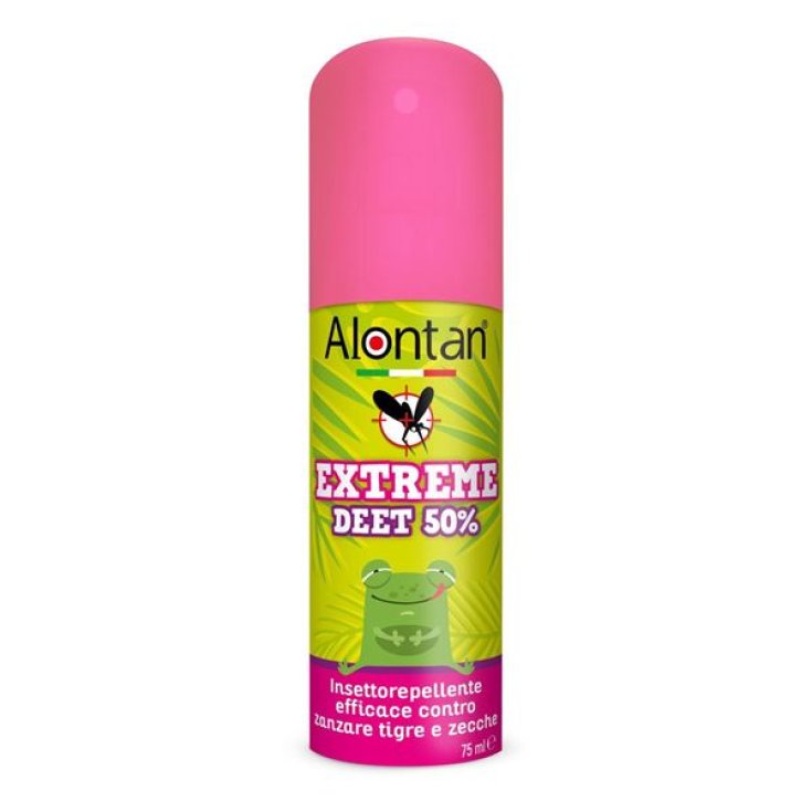 Alontan® Extreme Deet 50% Insect Repellent Spray Effective Against Tiger Mosquitoes And Ticks 75ml