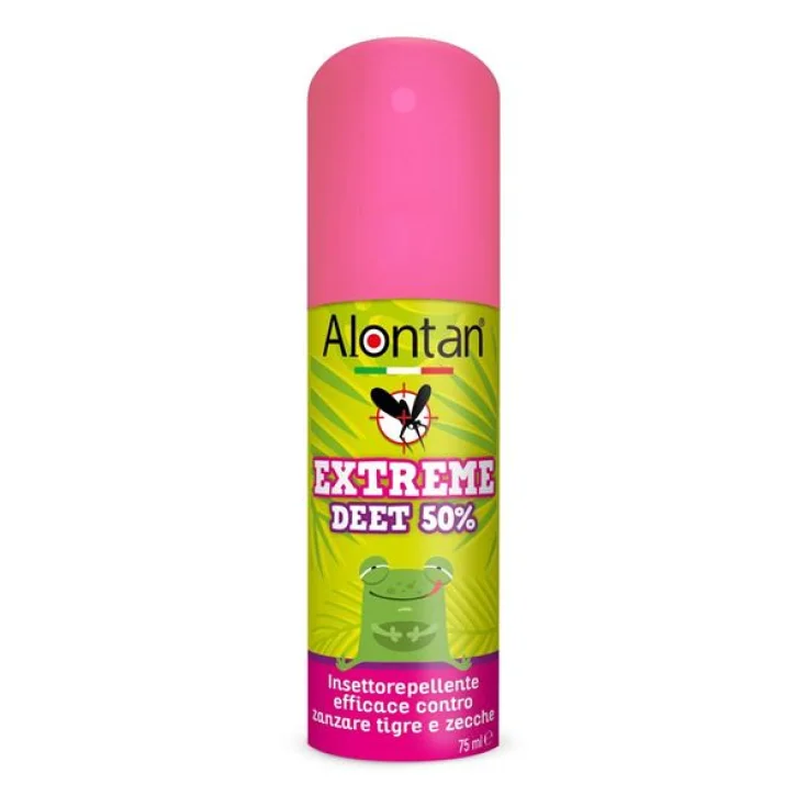 Alontan® Extreme Deet 50% Insect Repellent Spray Effective Against Tiger Mosquitoes And Ticks 75ml