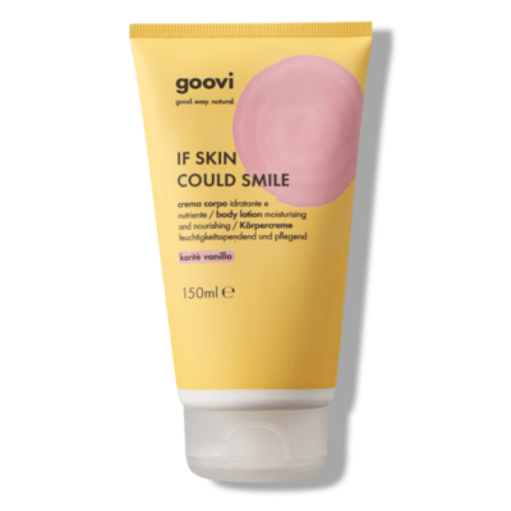 Goovi If Skin Could Smile Moisturizing And Nourishing Body Cream Shea Vanilla 150ml