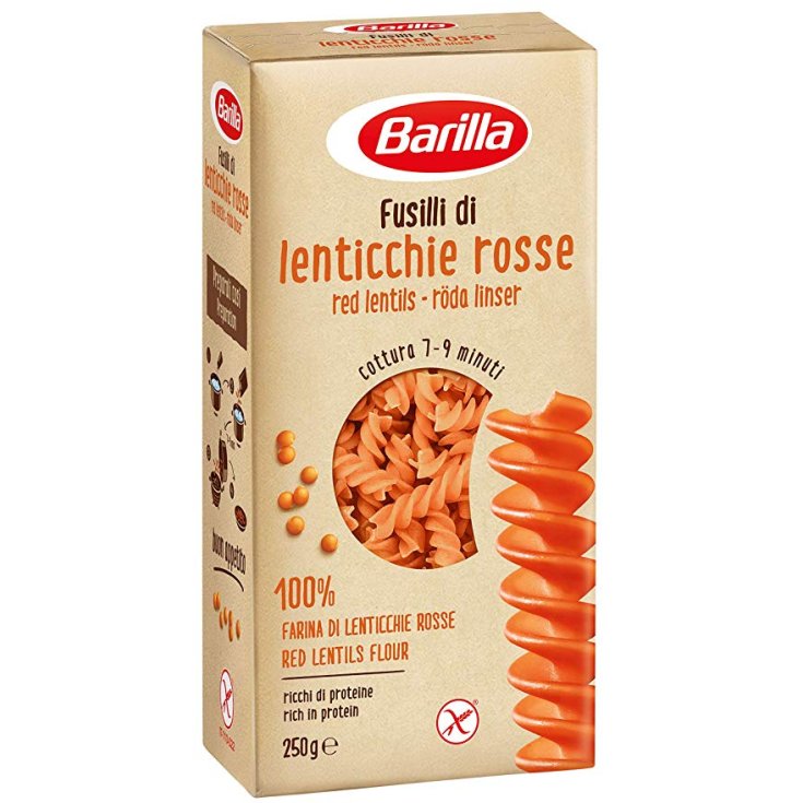Barilla Fusilli With Red Lentils 250g