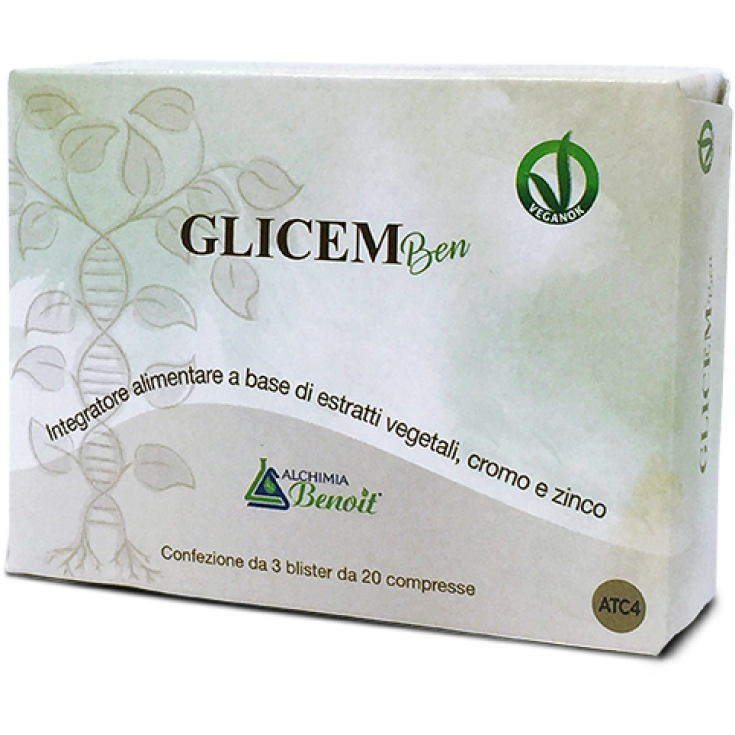 Glicem Ben Food Supplement 60 Tablets