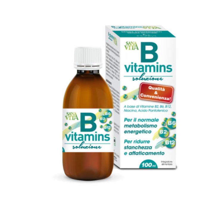 Paladin Pharma Sanavita B Vitamins Solution Syrup 100ml