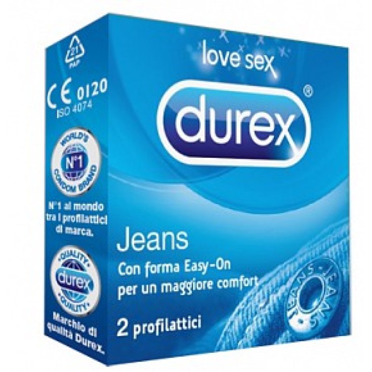 Durex Jeans Condoms x2