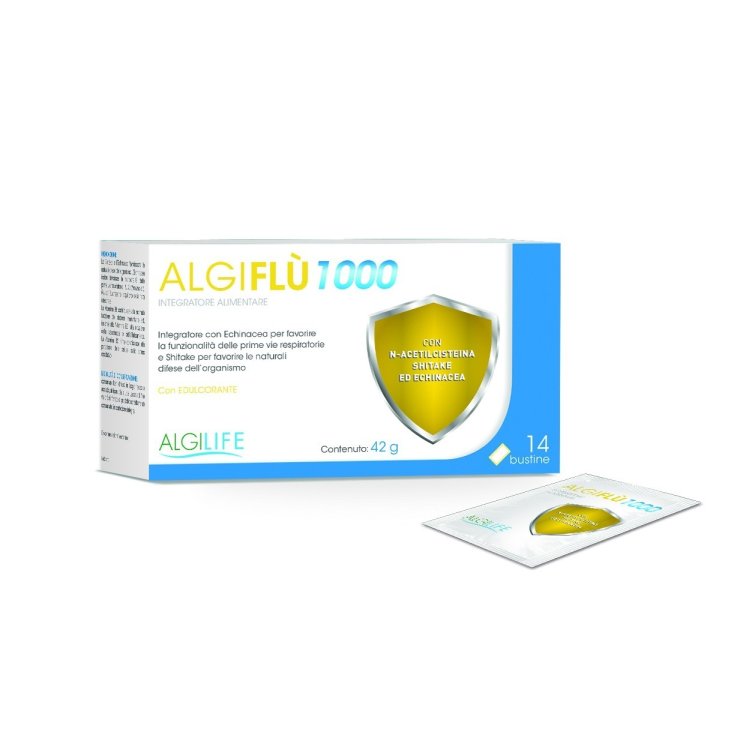 Algilife Algiflu '1000 Food Supplement 14 Sachets