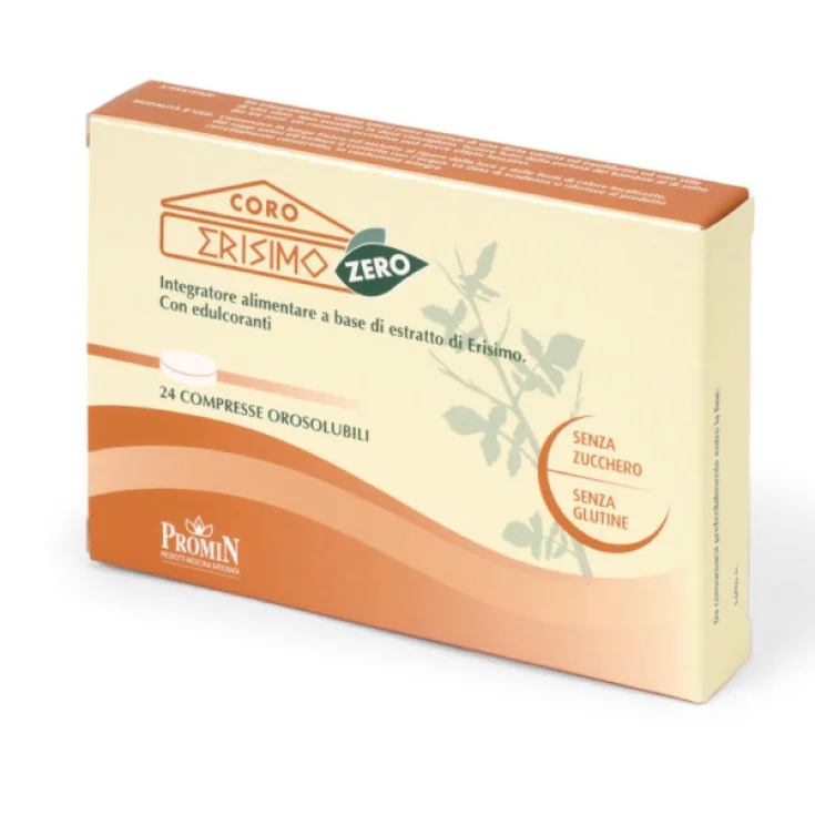 Coro Erisimo Zero Food Supplement Snza Gluten 24 Orosoluble Tablets
