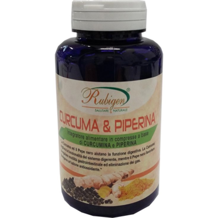 Turmeric & piperine Raihuen Food Supplement 120 Tablets