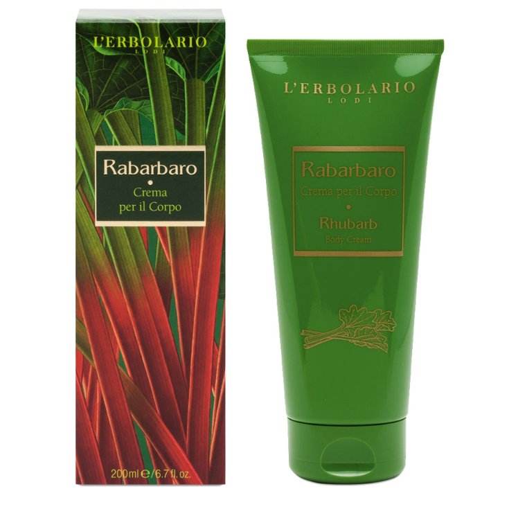 L'Erbolario Rhubarb Body Cream 200ml