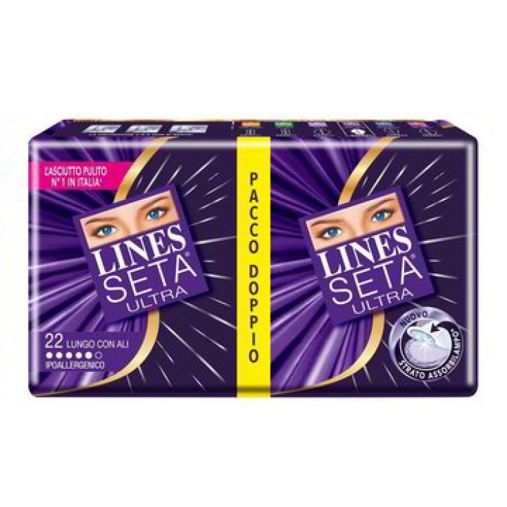 LINES SILK ULTRA WINGS LONG X 22