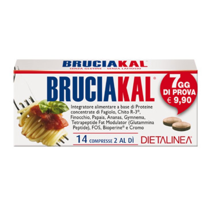 Dietalinea Bruciakal 7 Days Food Supplement 14 Tablets