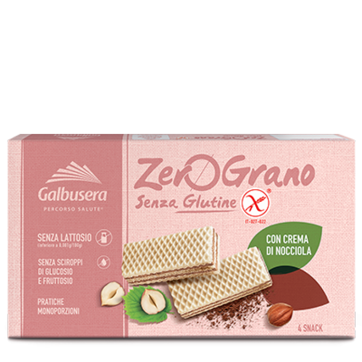 Zerograno Wafer Hazelnut Gluten Free 180g