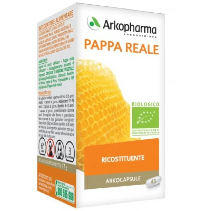 ArkoPharma Laboratoires ArkoCapsule Royal Jelly Bio 45 Capsules