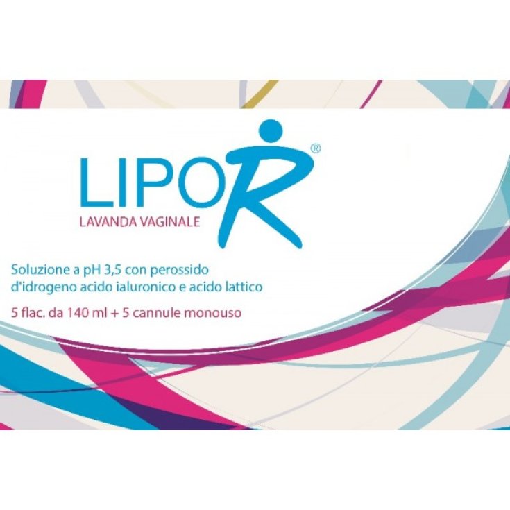 Lipor Plus Vaginal Lavender 5 Bottles x140ml