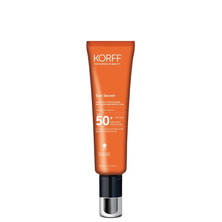 Korff Sun Secret Anti-Spots Face Fluid Spf50 + 50ml