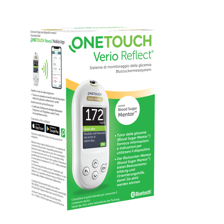 One Touch Verio Reflect® Blood Glucose Monitoring System Kit