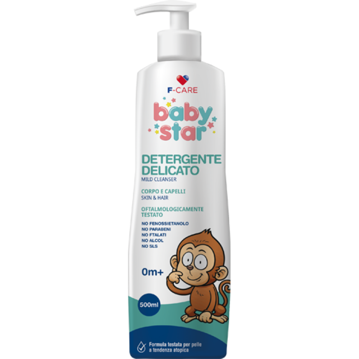 Baby Star Delicate Body and Hair Cleanser 500ml