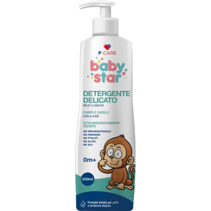 Baby Star Delicate Body and Hair Cleanser 500ml