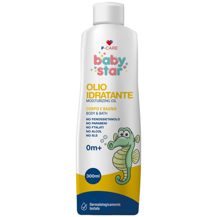 Baby Star Moisturizing Body And Bath Oil 300ml