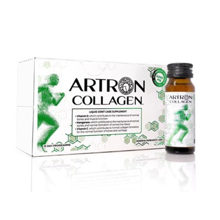 Qualifarma Gold Collagen Artron Food Supplement 10 Bottles