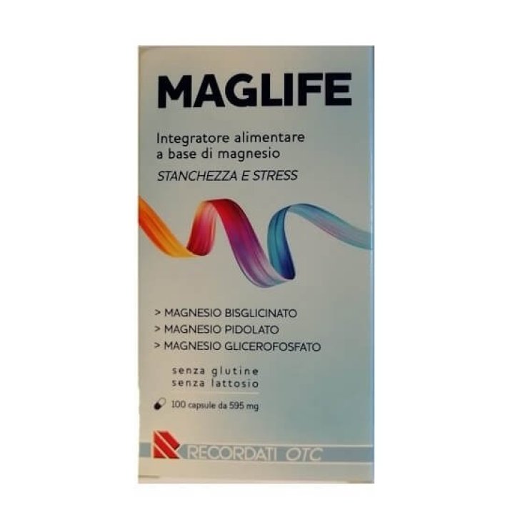 Recordati OTC Maglife Food Supplement 100 Capsules