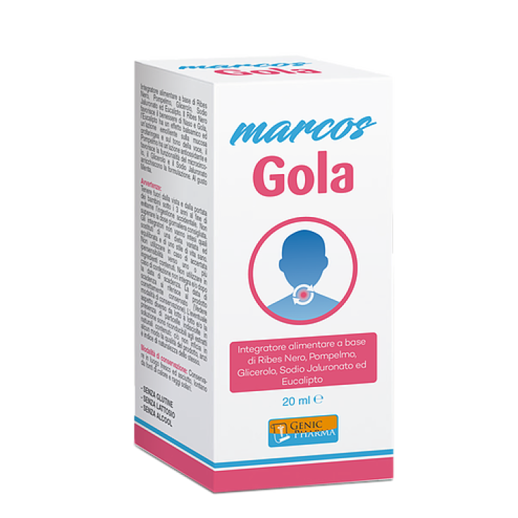 Genic Pharma Marcos Throat Food Integrartore 20ml