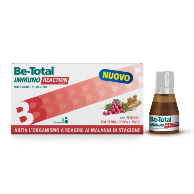 Be-Total Immuno Reaction Food Supplement 8 Vials