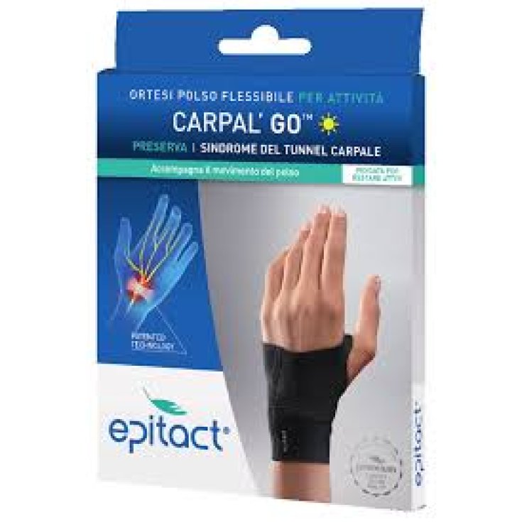 Epitact® Carpal'Go ™ Flexible Wrist Orthosis for Left Carpal Tunnel Syndrome Size S 1 Piece