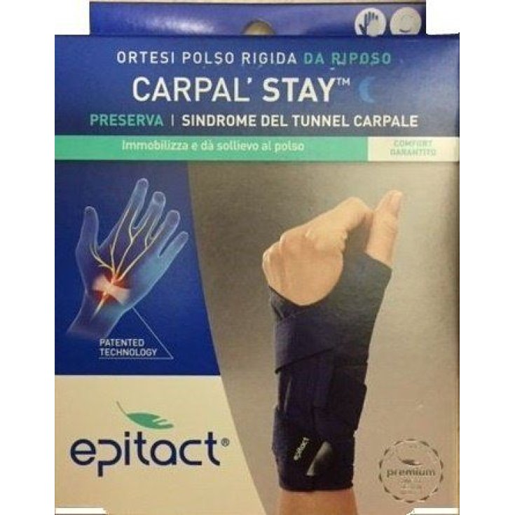 Epitact® Carpal'Stay ™ Flexible Wrist Orthosis for Right Carpal Tunnel Syndrome Size S 1 Piece