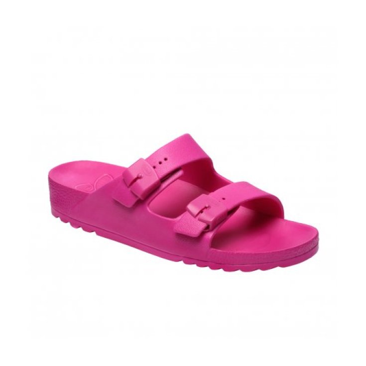 Scholl® Bahia Sandal Woman Bioprint® EVA Footbed Color Fuchsia Size 39