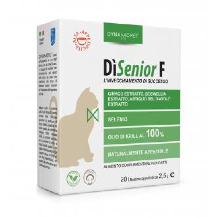 Dynamopet Disenior F Food Supplement 20 Sachets 2,5g