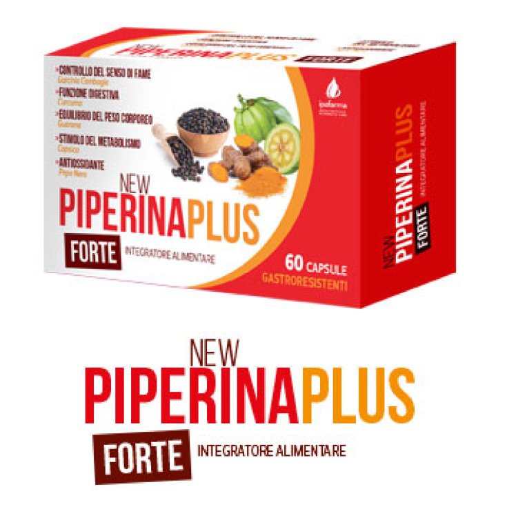 Ipafarma New Piperina Forte Plus Food Supplement 60 Capsules