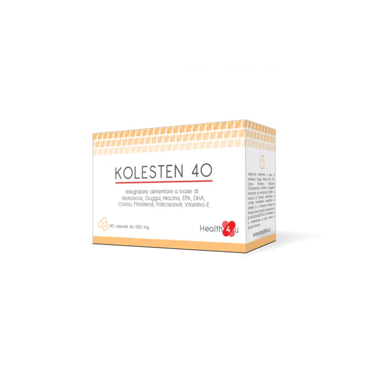 Health4u Kolesten 40 Food Supplement 45 Capsules
