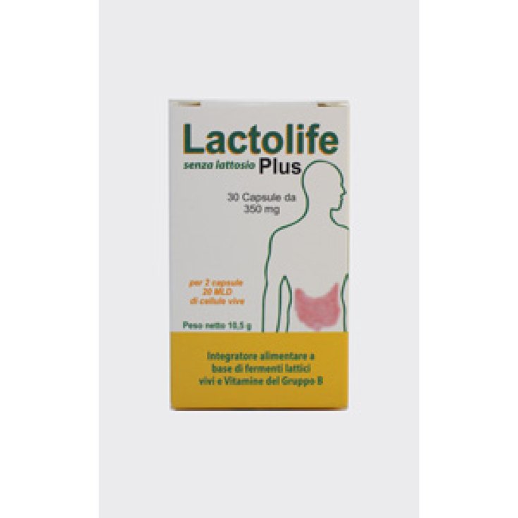 Pharma Food Manufacturing Lactolife Plus Food Supplement 20 Capsules