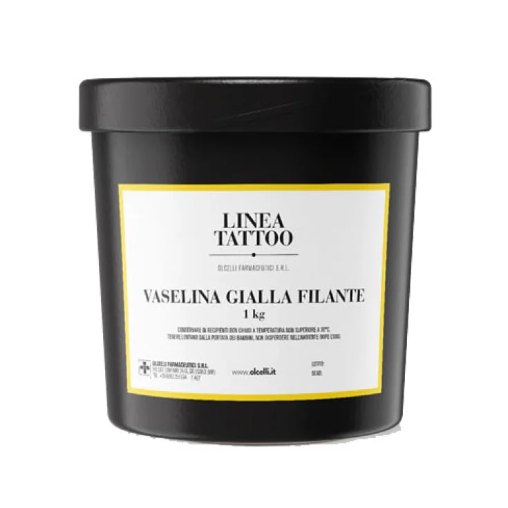 Yellow Vaseline 1000g Black Jar