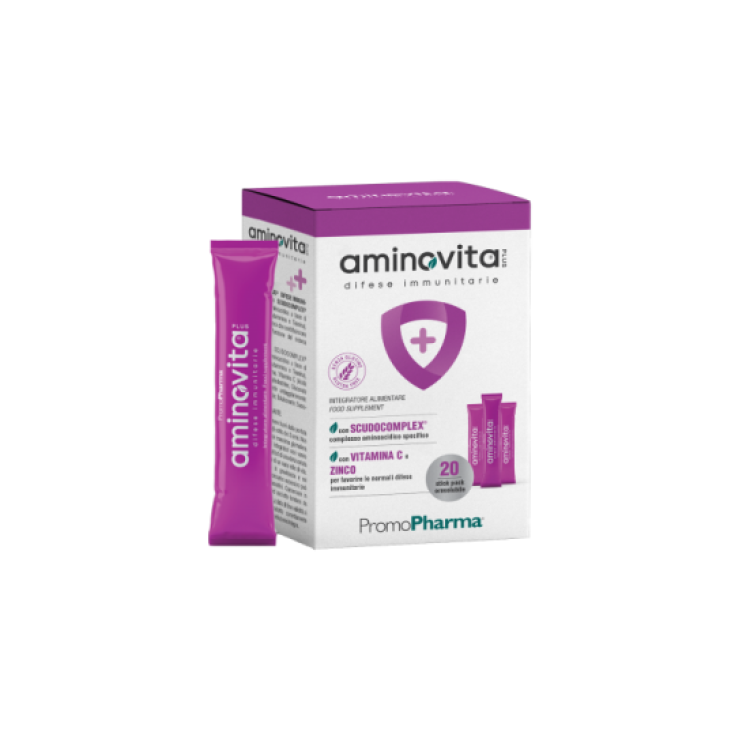 PromoPharma Aminovita Plus Immune Defenses Food Supplement 20 Sticks