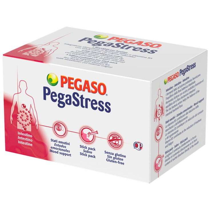 Pegaso PegaStress Food Supplement 14 Stick Pack