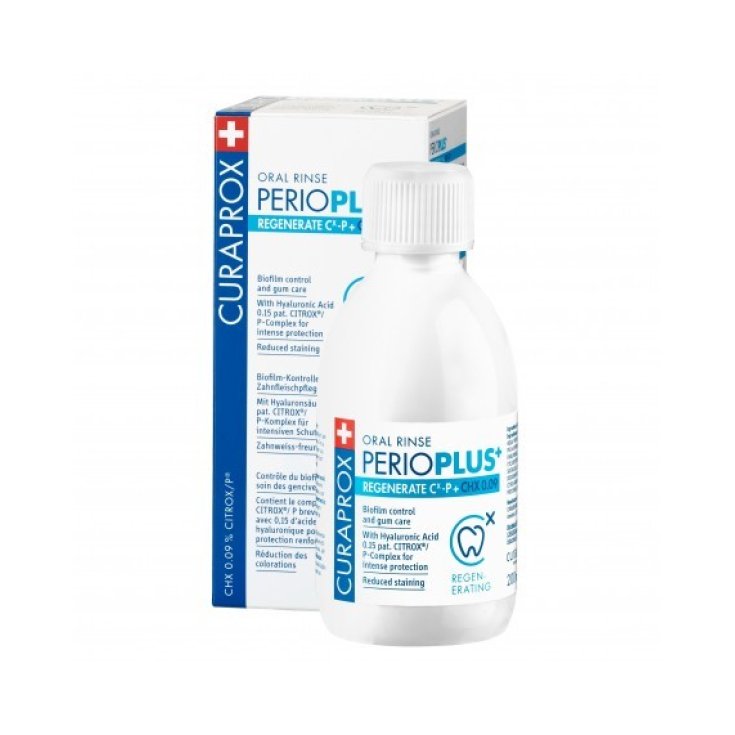 Curaprox PerioPlus Regenerate - Chx 0.09% Mouthwash 200ml