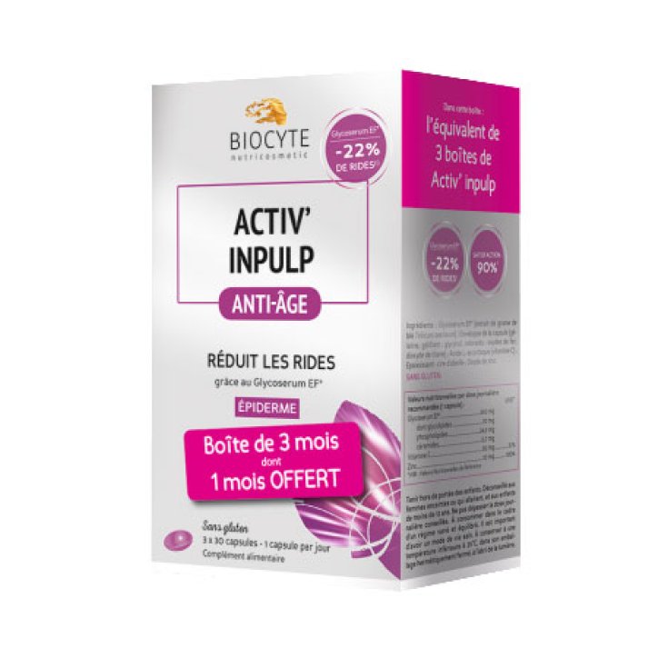 Biocyte Pack Activ 'Inpulp 90 Capsules