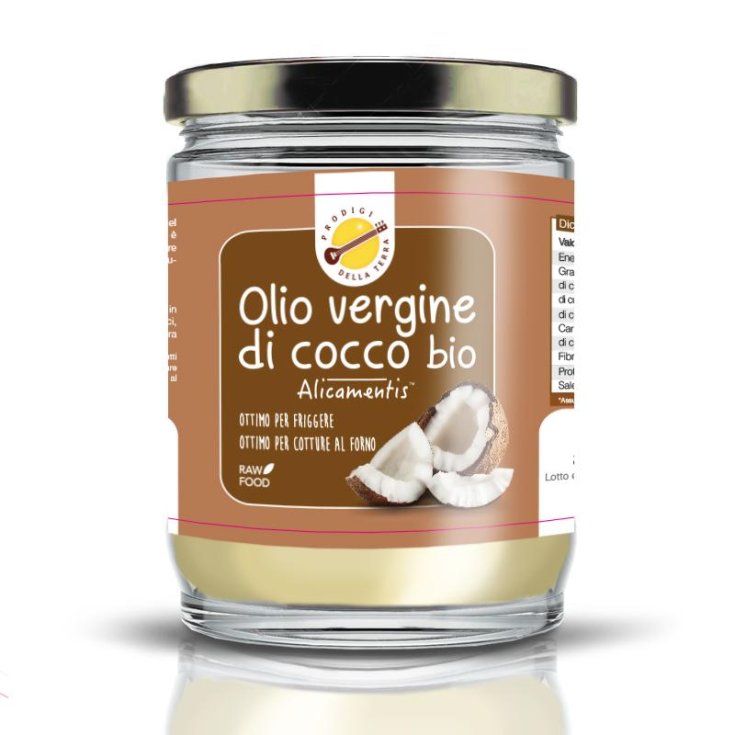 Alicamentis® Organic Virgin Coconut Oil Oil For Frying And Baking 500ml