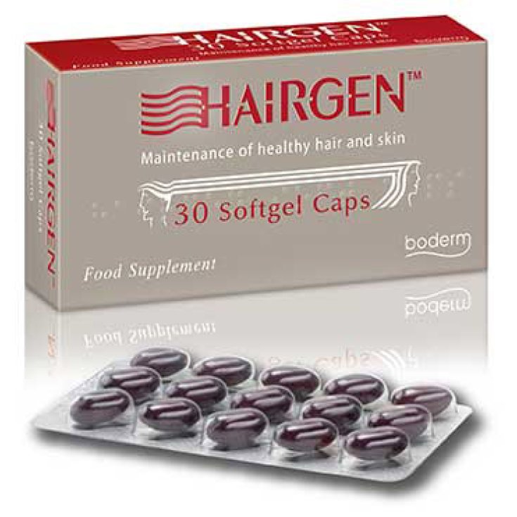 Logofarma Hairgen 30 Softgel Capsules Food supplement 30 Capsules