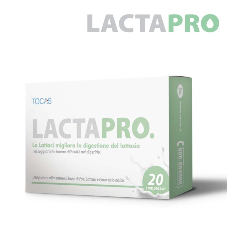 TOCAS Lactapro® Food Supplement 20 Tablets