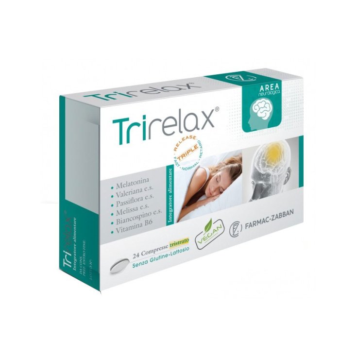 Meds Trirelax Cf Food Supplement Gluten Free 24 Tablets