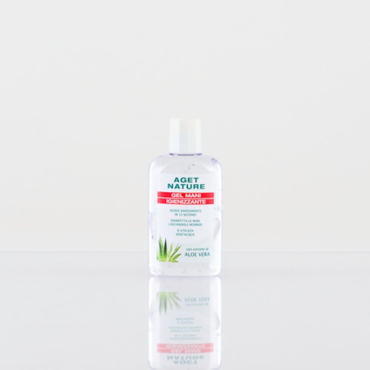 Aget Nature Sanitizing Hand Gel With Aloe Vera Extracts 80ml