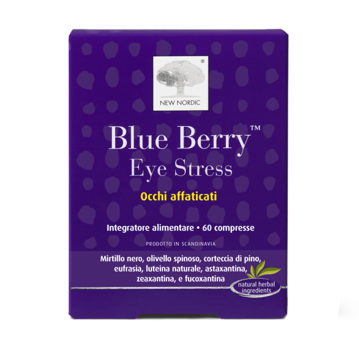 New Nordic Blue Berry ™ Eye Stress Food Supplement 60 Tablets