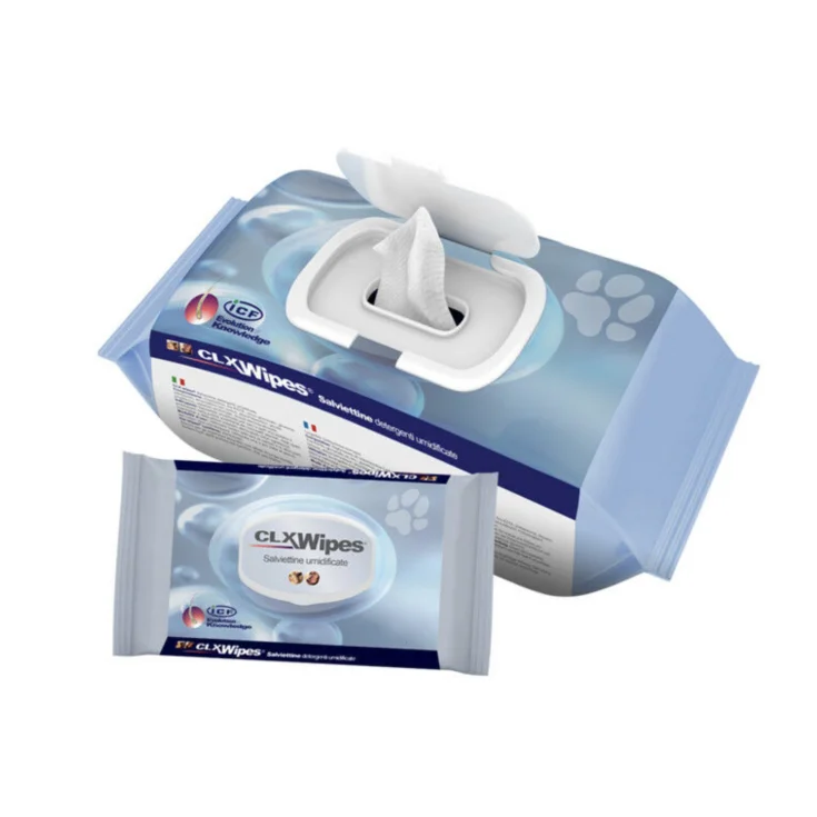 Icf Clx® Wipes Pocket Wet Cleansing Wipes For Dogs And Cats 20 Pieces