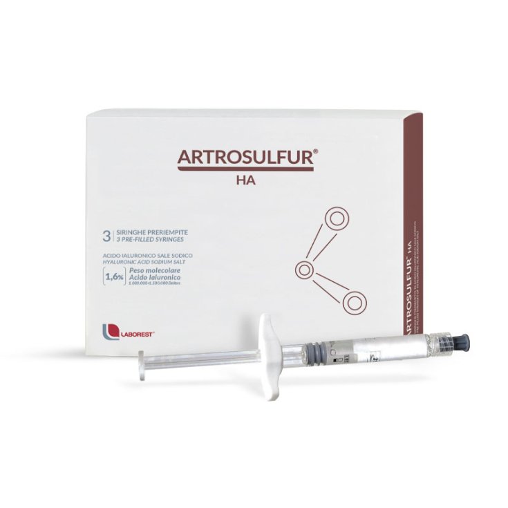 ARTROSULFUR® HA LABOREST® 3 Pre-filled Syringes