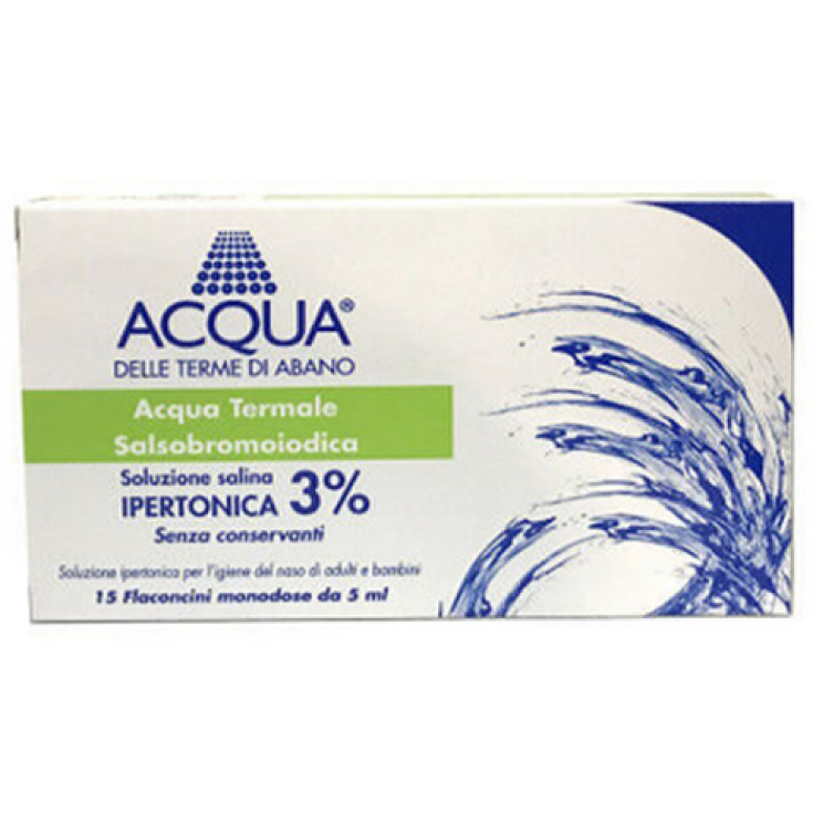 Acqua® Delle Terme Abano Hypertonic 3% Neogen 15 Vials