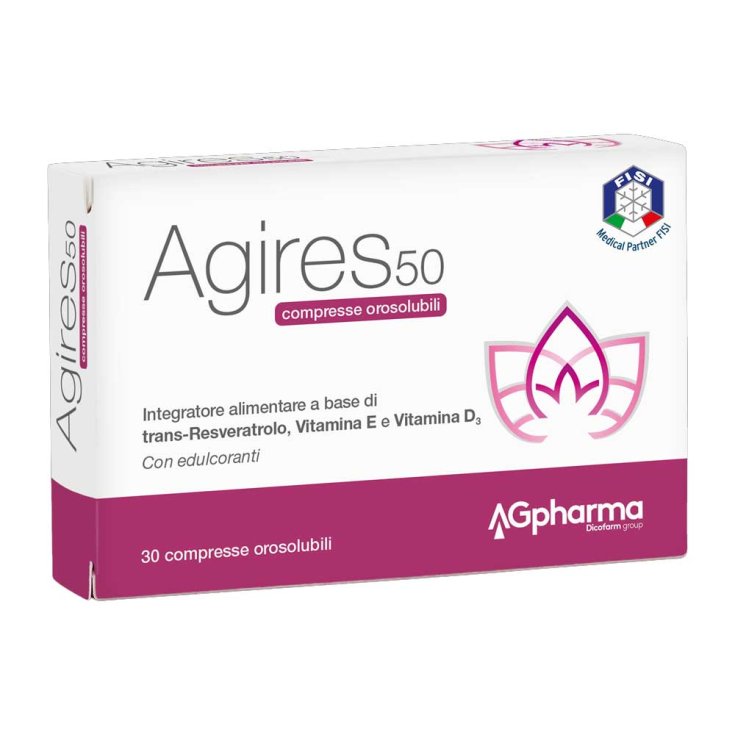 Agires50 AGPharma 30 Orosoluble Tablets