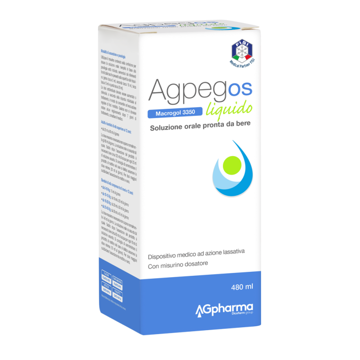 Agpeg OS Liquid Macrogol 3350 AGpharma 480ml